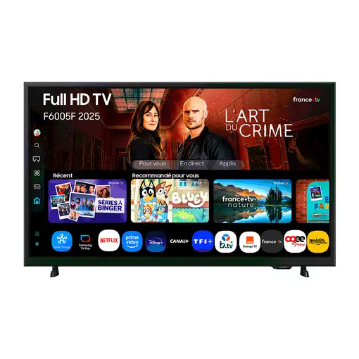 Televisor LED 27'' Full HD Negro Smart TU27F6005FKXXC SAMSUNG