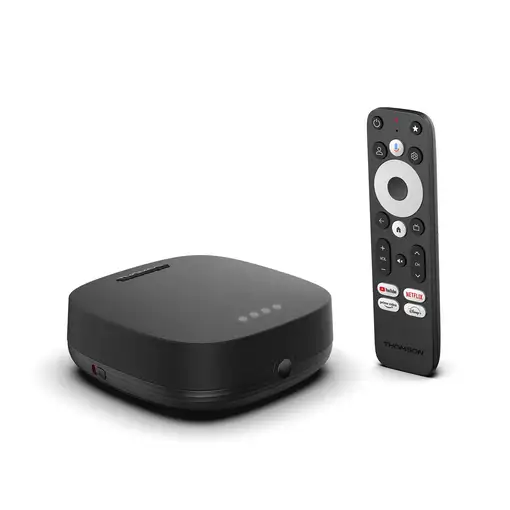 Streaming Box Plus Google TV 4K UHD Dolby Vision Dolby Atmos Bluetooth Negro