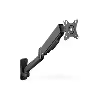 Digitus Soporte de pared universal para monitor con muelle neumático y brazo girat