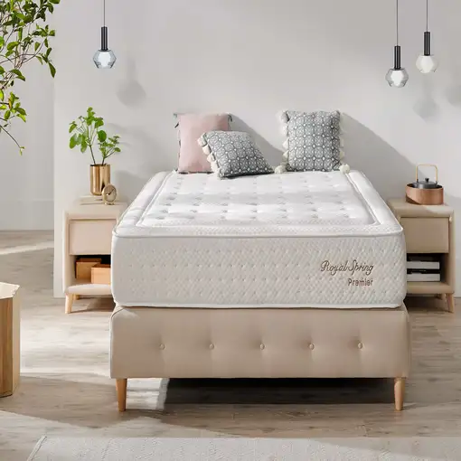 Colchón Royal Spring Premier Latex HR 30, 90 x 180 cm - Moonia