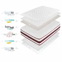 Colchón SuperSoft First Class Edition 21cm, 200 x 180 cm - Moonia
