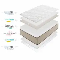 Colchón SuperSoft Bamboo Fresh 21cm, 135 x 190 cm - Moonia
