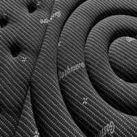 Colchón SuperSoft Premium Black Multizone, 27cm, 105 x 180 cm - Moonia