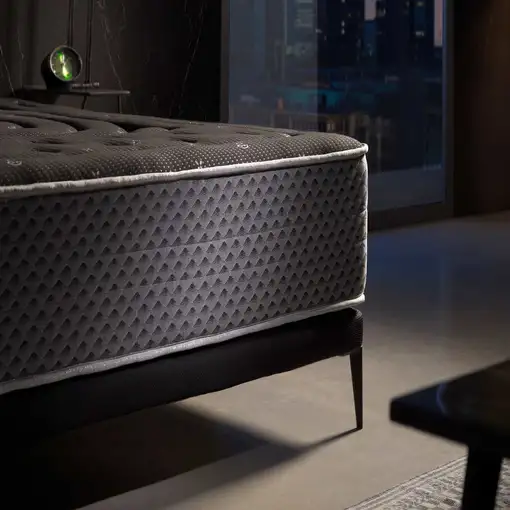 Colchón SuperSoft Premium Black Multizone, 27cm, 100 x 190 cm - Moonia
