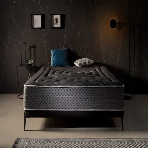 Colchón SuperSoft Premium Black Multizone, 27cm, 80 x 200 cm - Moonia