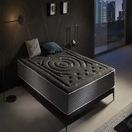 Colchón SuperSoft Premium Black Multizone, 27cm, 110 x 190 cm - Moonia