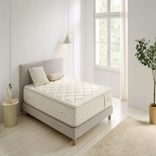 Colchón Muelles Ensacados Eco Nature Spring 30cm, 120 x 190 cm -Moonia