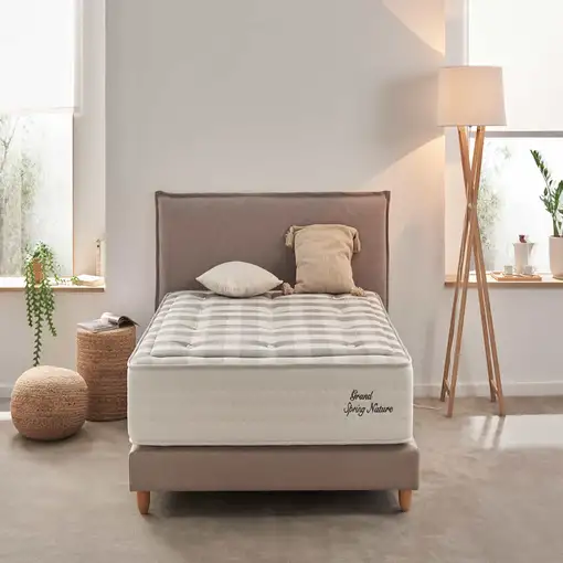 Colchón Muelles Ensacados Grand Spring Nature, 30cm, 150 x 190 cm - Moonia