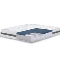 The White Stone Colchón de plaza y media 115x170 Memory Foam|H22cm|Made in Italy
