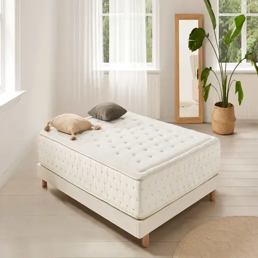 Colchón Viscoelástica Premium Cashmere 27cm, 135 x 200 cm - Moonia