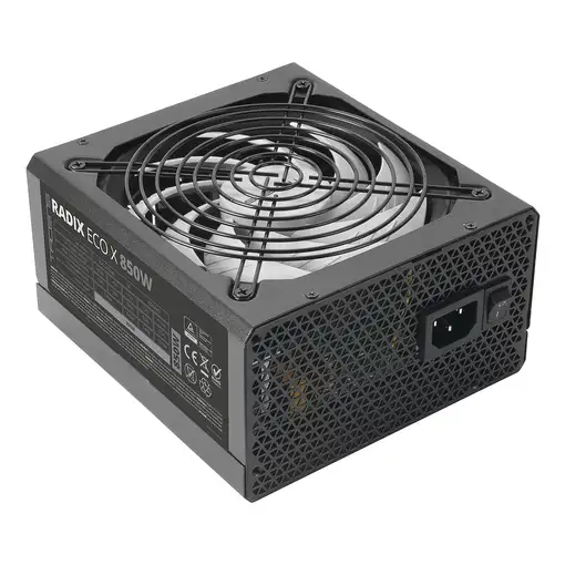 Tacens RADIX ECO X 850, Fuente Alimentación PC ATX 850W, 6 Años Garantía, 87% Efic