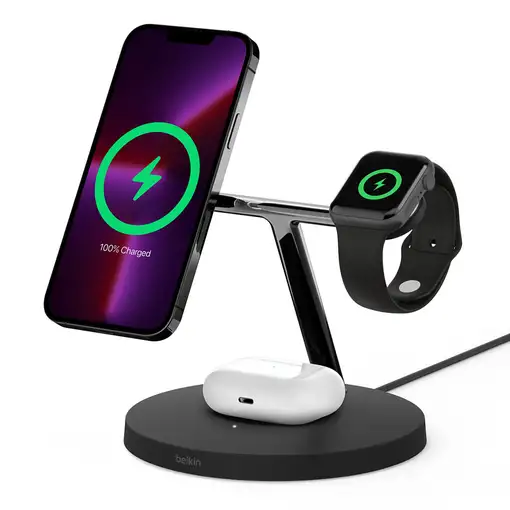 Belkin WIZ017vfBK Auriculares, Smartphone, Reloj inteligente Negro Corriente alter