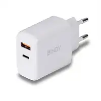 Lindy 73424 cargador de dispositivo móvil Universal Blanco Corriente alterna Carga