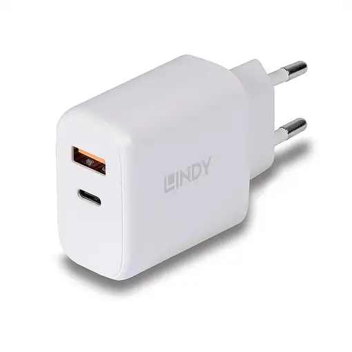 Lindy 73424 cargador de dispositivo móvil Universal Blanco Corriente alterna Carga