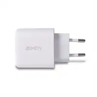 Lindy 73424 cargador de dispositivo móvil Universal Blanco Corriente alterna Carga
