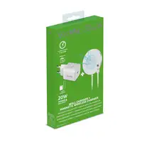 Celly Magchargekit Universal Blanco Corriente alterna Cargador inalámbrico Interio