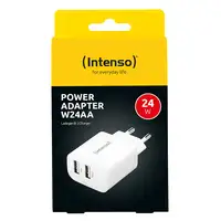 Intenso POWER ADAPTER 2XUSB-A/7802412 Universal Blanco Corriente alterna Interior