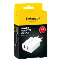 Intenso POWER ADAPTER 2XUSB-A/7802412 Universal Blanco Corriente alterna Interior