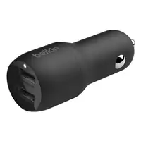 Belkin BoostCharge Smartphone Negro Encendedor de cigarrillos Auto