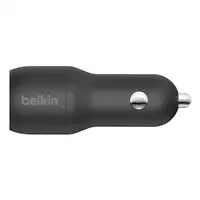 Belkin BoostCharge Smartphone Negro Encendedor de cigarrillos Auto