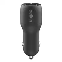 Belkin BoostCharge Smartphone Negro Encendedor de cigarrillos Auto