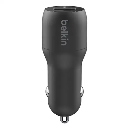 Belkin BoostCharge Smartphone Negro Encendedor de cigarrillos Auto