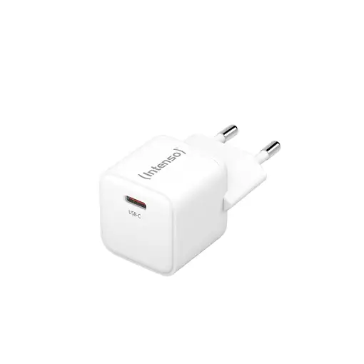 Intenso POWER ADAPTER USB-C GAN/7803022 Universal Blanco Corriente alterna Carga r