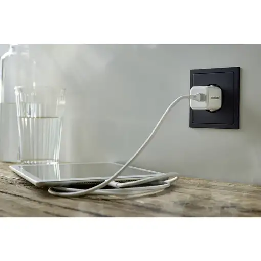 Intenso POWER ADAPTER USB-C GAN/7803022 Universal Blanco Corriente alterna Carga r