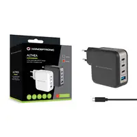 Conceptronic ALTHEA18B cargador de dispositivo móvil Universal Negro Corriente alt