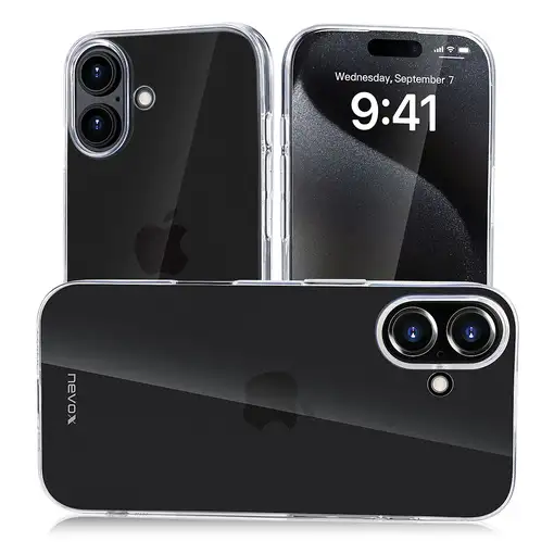 nevox 2366 funda para teléfono móvil 15,5 cm (6.1\) Transparente
