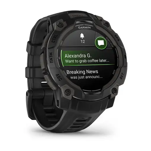 Garmin Instinct 3 AMOLED 3,05 cm (1.2") 45 mm Digital 390 x 390 Pixeles Pantalla t