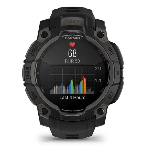 Garmin Instinct 3 AMOLED 3,05 cm (1.2") 45 mm Digital 390 x 390 Pixeles Pantalla t
