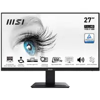 MSI Pro MP273A pantalla para PC 68,6 cm (27\) 1920 x 1080 Pixeles Full HD LED Negr