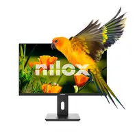Nilox Monitor de 24\ Regulable, Full HD, HDMI, DP y VGA