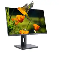 Nilox Monitor de 24\ Regulable, Full HD, HDMI, DP y VGA