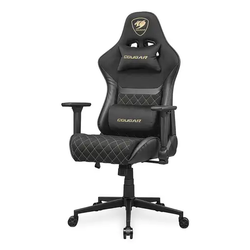 COUGAR Gaming Armor One V2 Gold F Silla para videojuegos universal Asiento acolcha