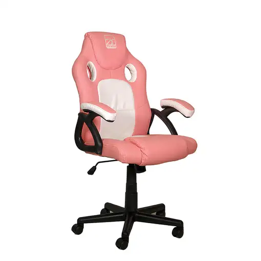 Xtreme MX12 KOR Silla para videojuegos de PC Asiento acolchado Rosa, Blanco