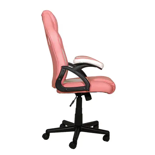 Xtreme MX12 KOR Silla para videojuegos de PC Asiento acolchado Rosa, Blanco