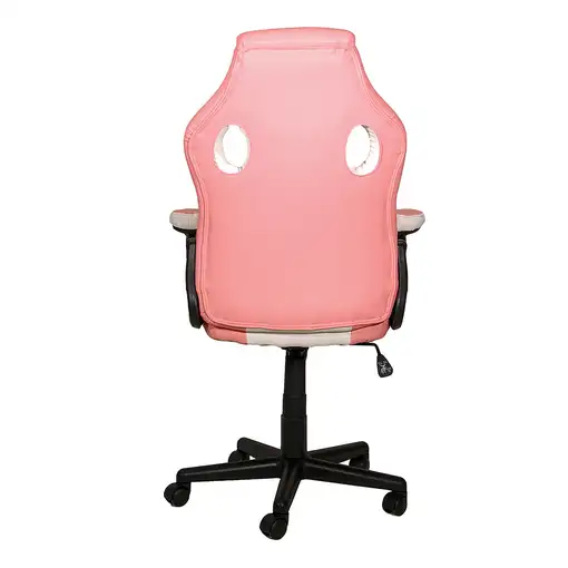 Xtreme MX12 KOR Silla para videojuegos de PC Asiento acolchado Rosa, Blanco