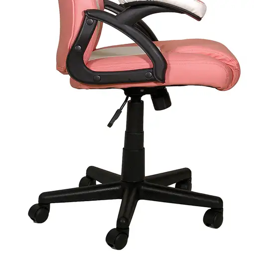 Xtreme MX12 KOR Silla para videojuegos de PC Asiento acolchado Rosa, Blanco
