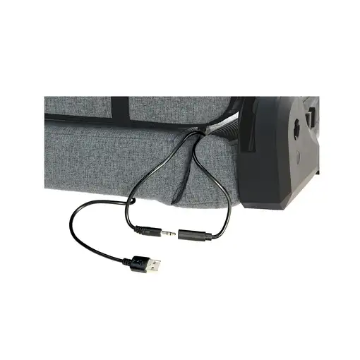 NACON PCCH-675-RGB silla para videojuegos Butaca para jugar Asiento acolchado Gris