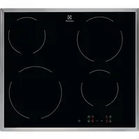 Electrolux Serie 300 LRR6430M Negro, Acero inoxidable Integrado 60 cm Cerámico 4 z