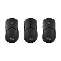 HyperX Pulsefire Saga Pro: ratón gaming inalámbrico (negro)
