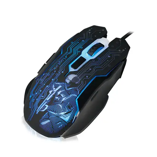 LogiLink ID0137 ratón Juego Ambidextro USB tipo A Óptico 2400 DPI