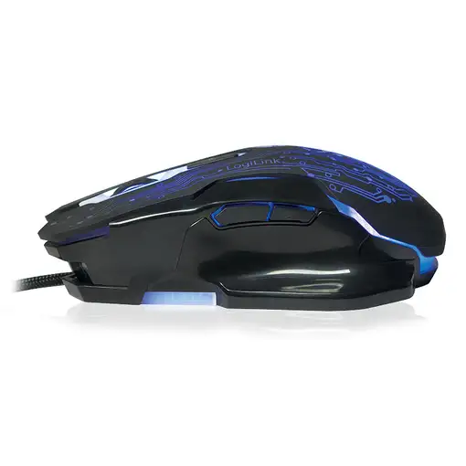 LogiLink ID0137 ratón Juego Ambidextro USB tipo A Óptico 2400 DPI