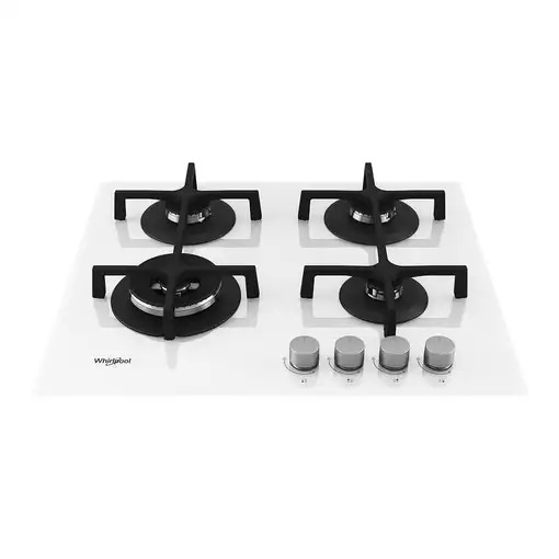Whirlpool GOA 6423/WH Blanco Integrado 60 cm Encimera de gas 4 zona(s)