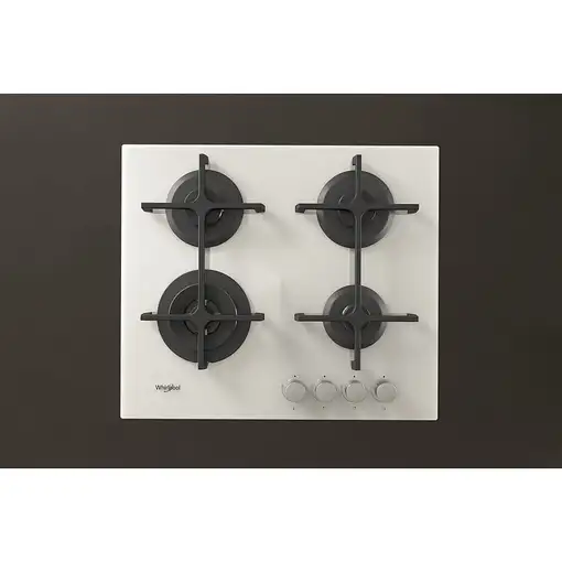 Whirlpool GOA 6423/WH Blanco Integrado 60 cm Encimera de gas 4 zona(s)