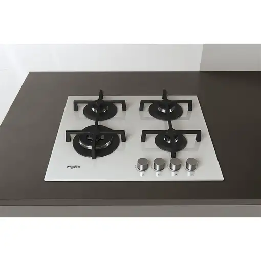 Whirlpool GOA 6423/WH Blanco Integrado 60 cm Encimera de gas 4 zona(s)