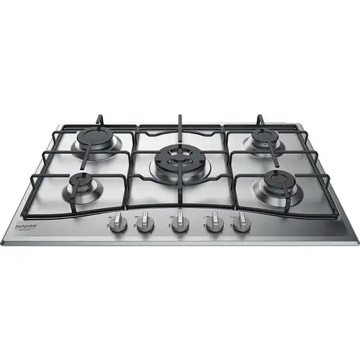 Hotpoint PCN 752 T/IX/HAR Acero inoxidable Integrado 75 cm Encimera de gas 5 zona(