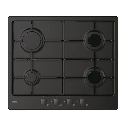 Candy Idea CHW6BRBB Negro Integrado 60 cm Encimera de gas 4 zona(s)